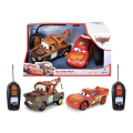 RC Cars Blesk McQueen a Burák Twin Pack 14 cm, 1:32, 1kan