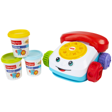                             Fisher Price telefon s modelovací hmotou                        