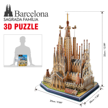                            Puzzle 3D 184 dílků Sagrada Família                        