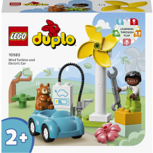                             LEGO® DUPLO® 10985 Větrná turbína a elektromobil                        