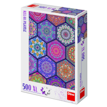                             Puzzle Mandaly 500 dílků XL relax                        