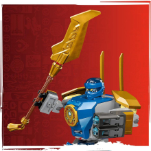                             LEGO® NINJAGO® 71805 Bojový balíček Jayova robota                        