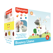                             Fisher-Price Nafukovací Hopsadlo Lama                        