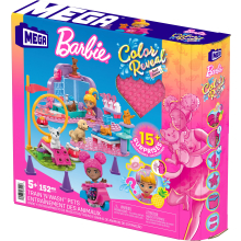                             Mega construx Barbie color reveal trénuj a pečuj o mazlíčky                        