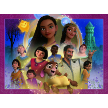                             Puzzle Disney: Přání: Oblíbení hrdinové 100 dílků                         