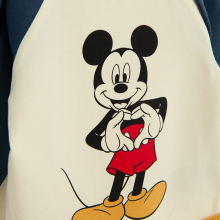                             Body s dlouhým rukávem Mickey Mouse -krémové                        
