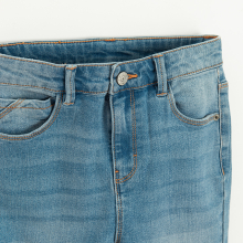                             Zvonové džíny -modré                        