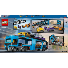                             LEGO® City 60408 Kamion pro přepravu aut se sporťáky                        