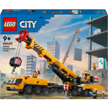                             LEGO® City 60409 Žlutý pojízdný stavební jeřáb                        