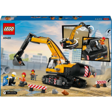                             LEGO® City 60420 Žlutý bagr                        