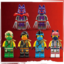                             LEGO® NINJAGO® 71820 Tým nindžů a kombo vozidlo                        