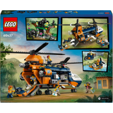                             LEGO® City 60437 Helikoptéra na průzkum džungle v základním táboře                        
