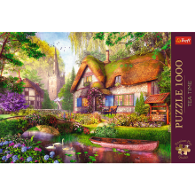                             Puzzle Lesní chaloupky 1000 dílků Puzzles Premium Plus                        