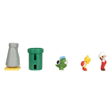                             Sada 5 figurek Super Mario Diorama 6 cm                        