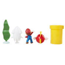                             Sada 5 figurek Super Mario Diorama 6 cm                        