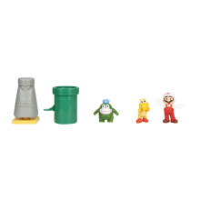                             Sada 5 figurek Super Mario Diorama 6 cm                        