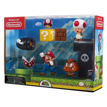                             Sada 5 figurek Super Mario 6 cm                        