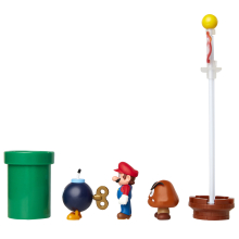                             Sada figurek Super Mario 6 cm Acorn plains                        