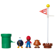                             Sada figurek Super Mario 6 cm Acorn plains                        