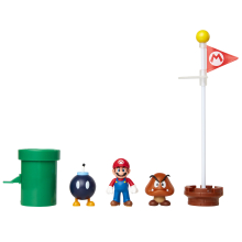                             Sada figurek Super Mario 6 cm Acorn plains                        