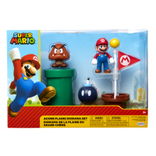                             Sada figurek Super Mario 6 cm Acorn plains                        