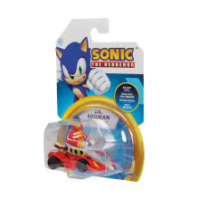                             Kovový model autíčka s figurkou Sonic 1:64                        