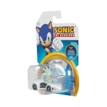                             Kovový model autíčka s figurkou Sonic 1:64                        