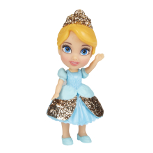                             Panenka mini Disney Princezna ve třpytivých šatech 8 cm                        