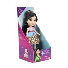                             Panenka mini Disney Princezna ve třpytivých šatech 8 cm                        