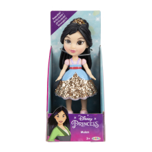                             Panenka mini Disney Princezna ve třpytivých šatech 8 cm                        