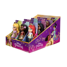                             Panenka mini Disney Princezna ve třpytivých šatech 8 cm                        