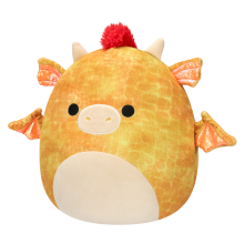                             Plyšový mazlíček Squishmallows Zlatý drak - Dieric, 40 cm                        