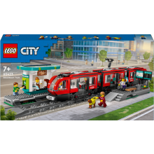                             LEGO® City 60423 Tramvaj a zastávka v centru města                        