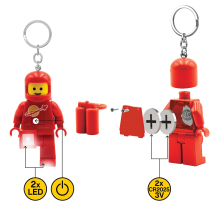                             LEGO Spaceman Kosmonaut červený svítící figurka (HT)                        