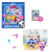                             Littlest Pet Shop balení 2 zvířátka Petfluenceři mix                        