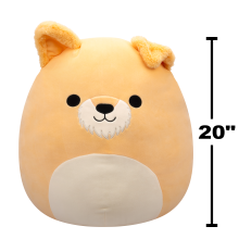                             Plyšový mazlíček Squishmallows Teriér - Cooper, 50 cm                        