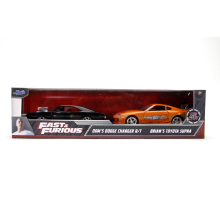                             Rychle a zběsile Twin Pack Toyota Supra a Dodge Charger 1:32                        