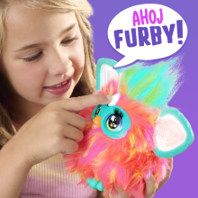                             Furby plyšový interaktivní korálový CZ                        