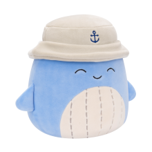                             Plyšový mazlíček Squishmallows  Velryba - Samir                        