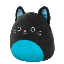                             Plyšový mazlíček Squishmallows  Černá kočka - Eponine                        