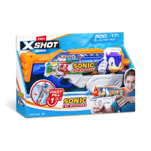                             ZURU X-SHOT Vodní pistole Sonic the Hedgehog Fast Fill Skins                        