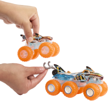                             Hot Wheels monster trucks power smashers tahač a truck                        