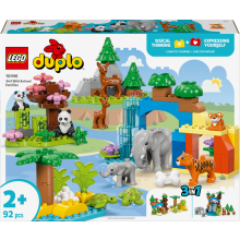                             LEGO® DUPLO® 10446 Rodinky divokých zvířat 3 v 1                        