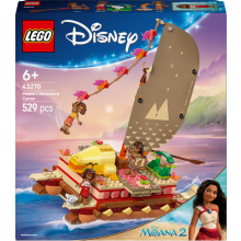                             LEGO® │ Disney 43270 Vaiana a dobrodružství na kánoi                        