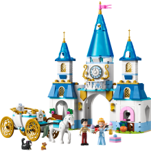                             LEGO® │ Disney Princess 43275 Popelčin zámek a kočár s koňmi                        