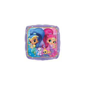 Balónek foliový standard Shimmer a Shine