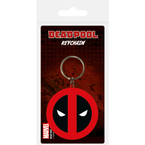 Klíčenka gumová, Deadpool logo