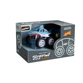 Mini auto žralok RC modré