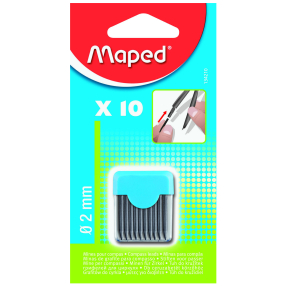 Tuhy pro kružítka MAPED 2mm (1BL=10 tuh)