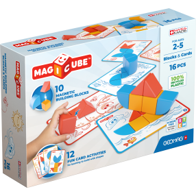 Geomag Magicube Blocks&Cards 16 dílků